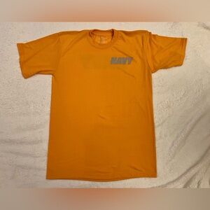 Gold Color Navy Tshirt, Size Medium